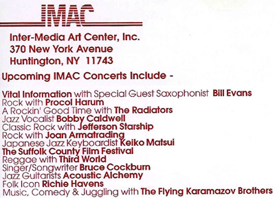 IMAC flyer
