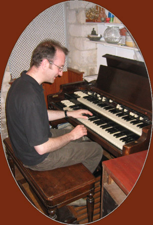 Will at the Hammond, photographed in June 2006 by his ancient tutor from an improbably remote and all-but-forgotten era