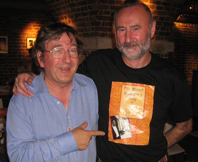 The author (right) and the reviewer (left)