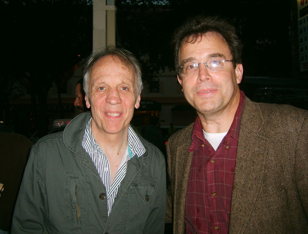 Robin (left) with the author of this page