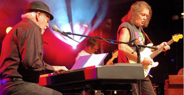In Bad Krozingen Procol Harum frontman Gary Brooker's keyboard provides the park with a rousing last concert of the Open Air season
