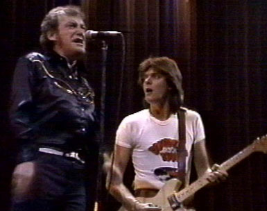 1981: Joe Cocker and Cliff Goodwin at work