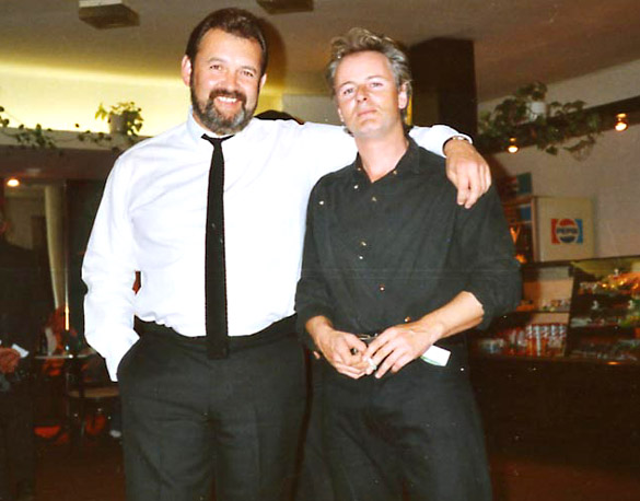 Cliff Bennett with guitarist Mark Lundquist