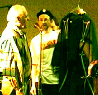 2001: GB shows the tail suit at the Palers' Convention in Manchester, UK