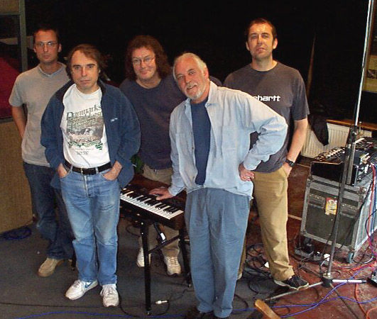 Procol in the studio, 8 October 2002
