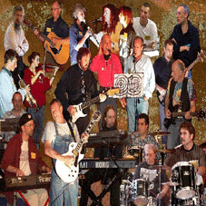 Cover art: collage of all the players, by Richard Beck (lead guitar)
